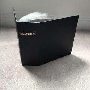 Playbill saver binder